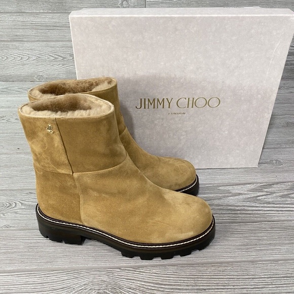 Jimmy Choo Shoes - Jimmy Choo Tan Ankle Boots